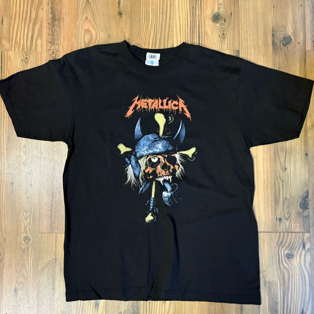 Metallica Black Graphic T-Shirt Sz L
